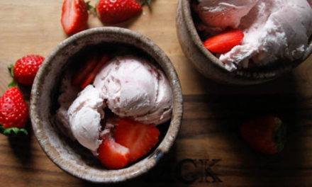 Easy Strawberry Icecream