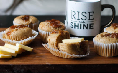 Jam and Tea Muffins