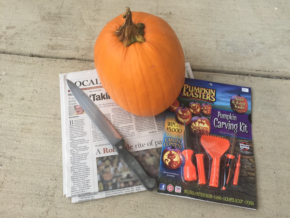 First time ever using a full pumpkin carving kit and a stencil instead of  just making a face with a kitchen knife. I'm pretty pleased with the  result. : r/buffalobills