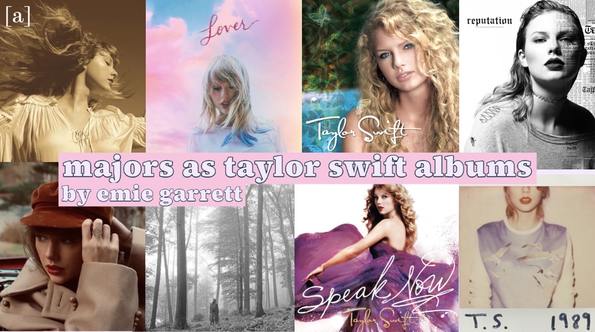 Different Majors as Taylor Swift Albums - ALICE