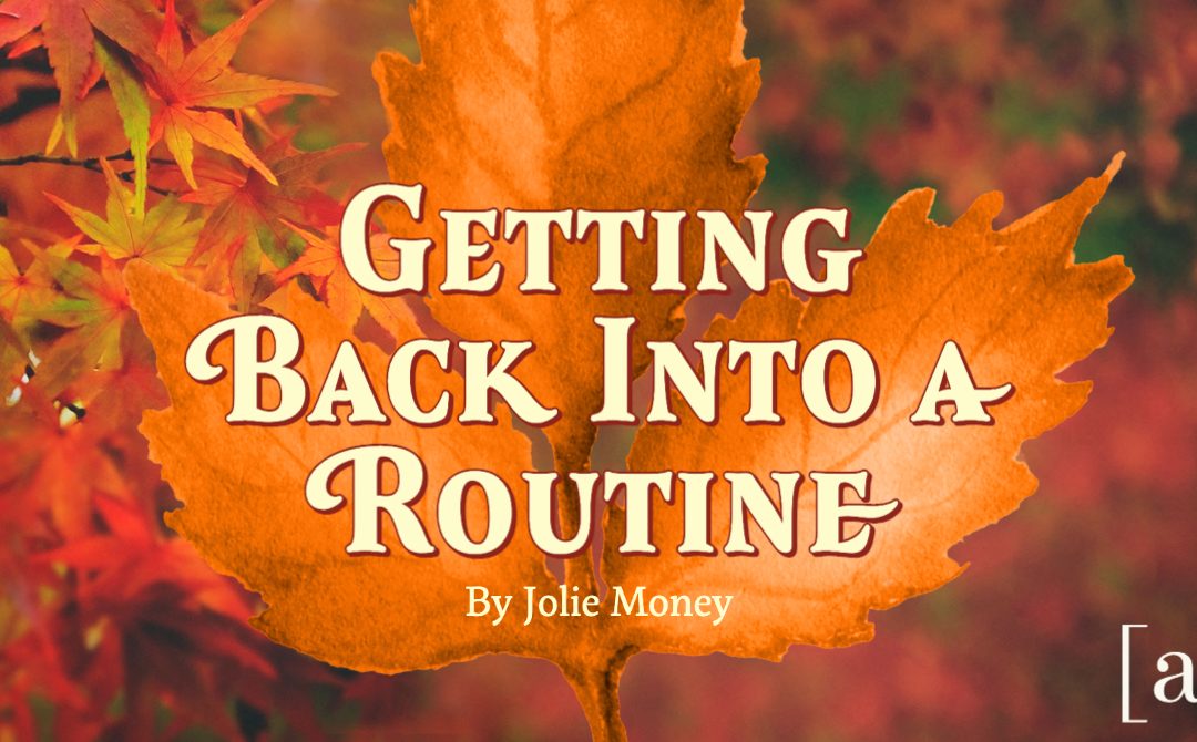 Getting Back Into Class Routine