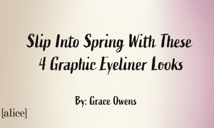 Slip Into Spring With These Four Graphic Eyeliner Looks
