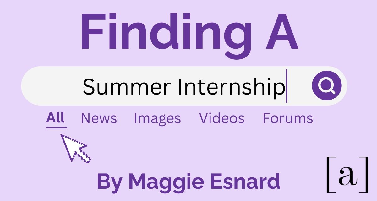 Finding a Summer Internship